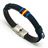 PHF-121-1A-8AKA · Bracelet Wake Up avec drapeau · Bluette · 34,50€