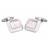 PLP-003-NACAR · Rectangular silver cufflinks with mother of pearl · Mother-of-pearl · 129.90€