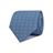 TS-101026-02 · Cravatta in seta twill blu con micromotivo geometrico · Blu · 49,90€