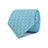 TS-101026-03 · Cravatta in seta twill blu con micromotivo geometrico · Blu · 49,90€