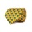 TS-2119-15 · Cravate en sergé avec fleurs jaunes · Jaune · 39,90€
