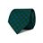 TS-2121-04 · Corbata de Twill verde con Flores · Verde · 49,90€
