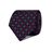 TS-2127-12 · Cravate en sergé bordeaux avec fleurs · Bordeaux · 49,90€