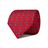 TS-2132-10 · Cravate en twill rouge avec Vespas · Rouge · 49,90€