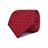 TS-2137-10 · Cravatta in twill rosso con fiori · Rosso · 49,90€