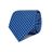 TS-2140-02 · Blue twill tie with white circles · Blue And White · 49.90€