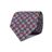 TS-290426-10 · Burgundy twill tie with flowers · Burgundy · 49.90€