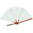 VF206 · Éventail en Lin - Formentera Aguamarina · Vert et Blanc · 75,00€