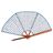 VF221 · Éventail en Lin - Noray Indigo · Bleu · 75,00€
