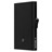 XLCH001-BLACK · Portacarte C-Secure XL in alluminio nero · Nero · 27,50€