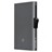 XLCH001-GREY · Porte-cartes C-Secure XL en aluminium grey · Gris · 27,50€