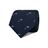 Y-37379-03 · Cravatta in seta blu con delfini azzurri · Celeste e Blu marina · 39,90€