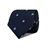 Y-37381-03 · Cravate en soie bleue avec voiliers bleu clair · Bleu et Bleue marine · 39,90€