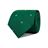 Y-37383-05 · Corbata de seda verde con trebol celeste · Verde y Celeste · 39,90€